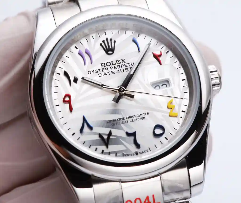 General Watches Rolex watch men's watch with original fully automatic mechanical movement top 316 stainless steel case strap mineral super mirror diameter 41mm KK05250 view 9