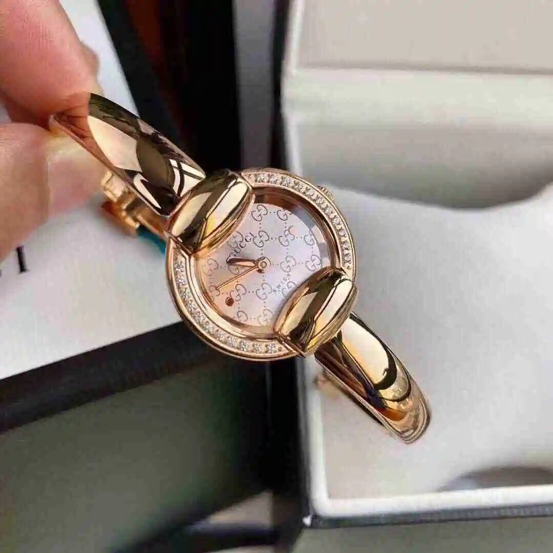 General Watches Guccl Gucci Watch Women's Watch Paired with Original Fully Automatic Mechanical Movement Top Grade 316 Precision Steel Case with Mineral Super Strong Mirror Diameter 25mm kk03100 2 view 7