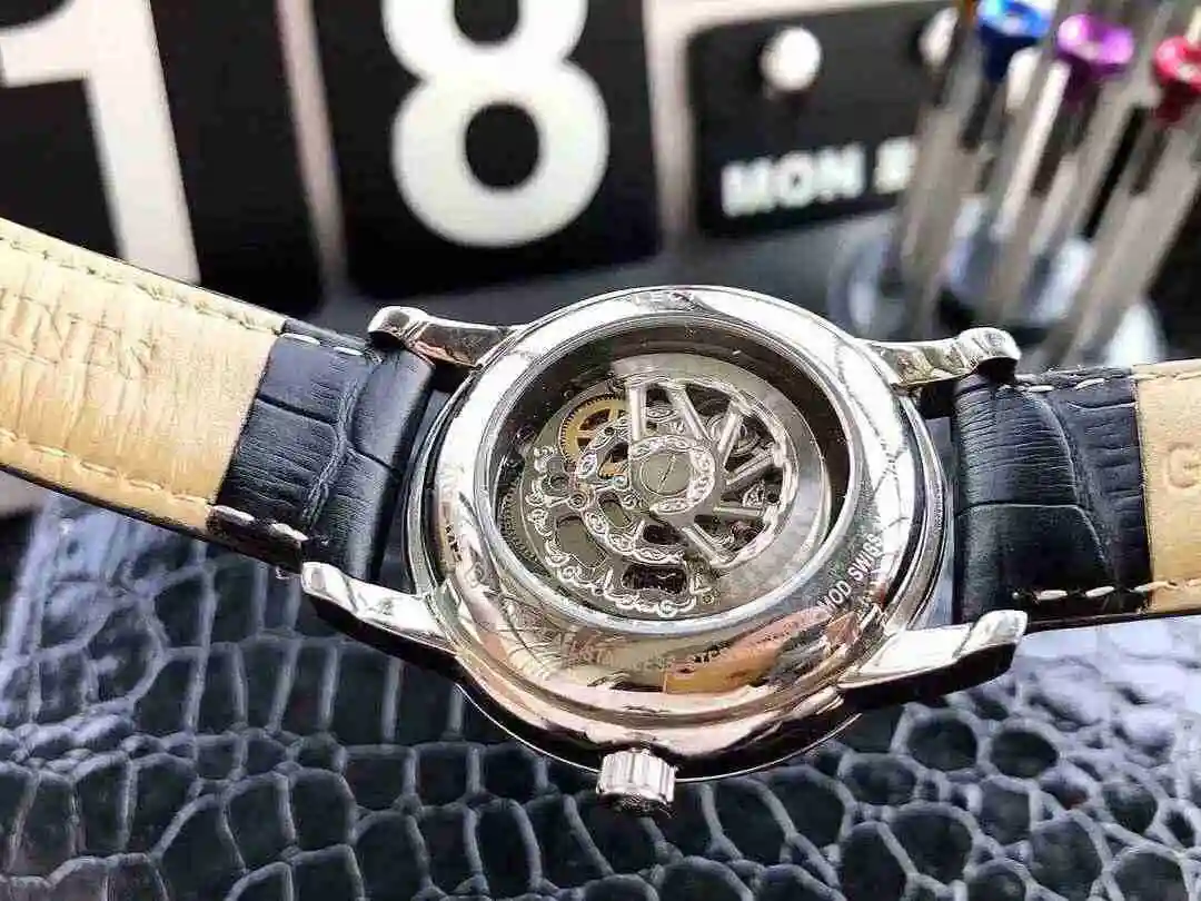 General Watches Longines Watch Men's Watch Paired with Original Fully Automatic Mechanical Movement Top Grade 316 Precision Steel Case with Mineral Super Strong Mirror Diameter 40mm KK04650 view 3