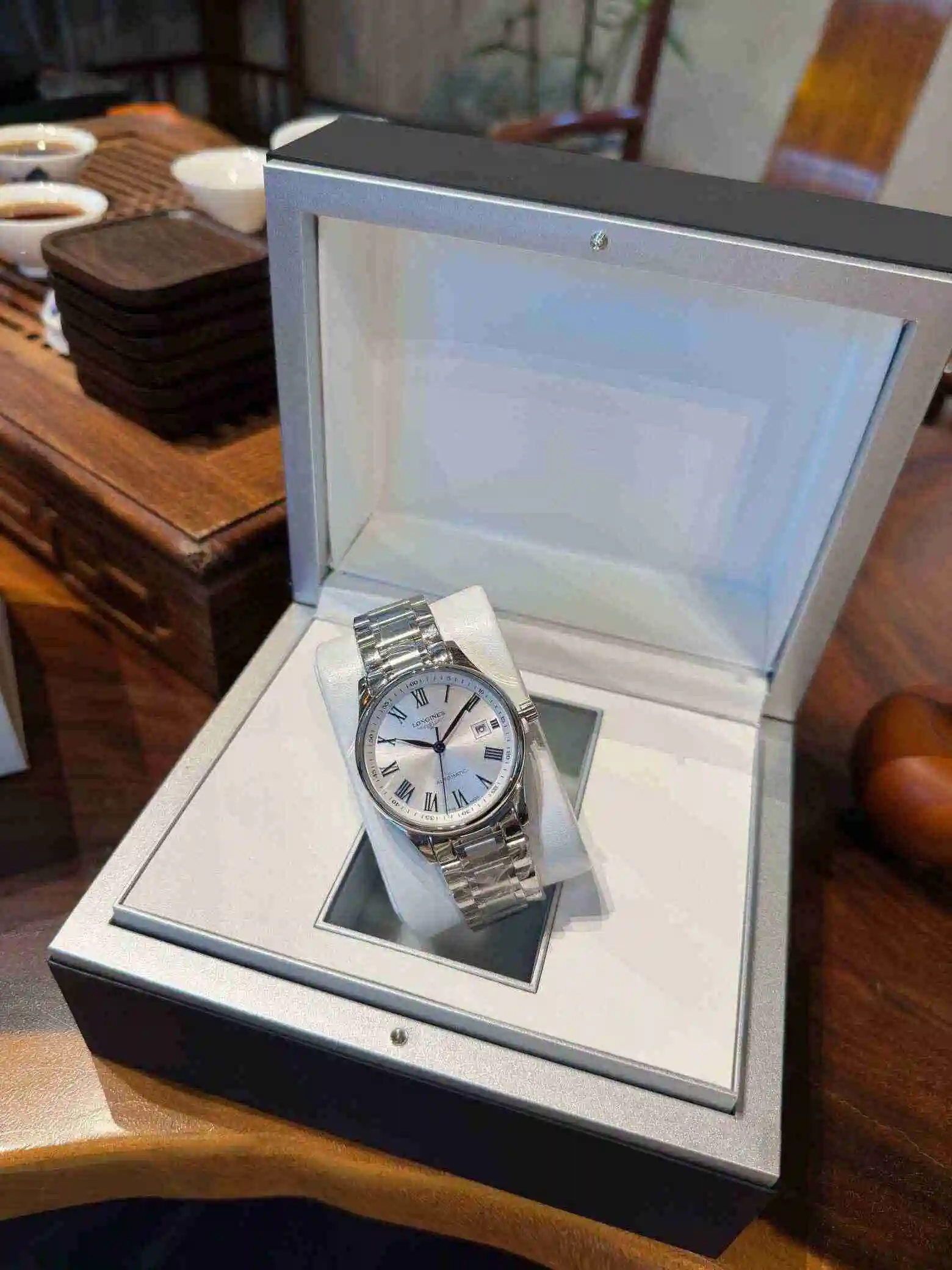 General Watches Longines Watch Men's Watch Paired with Original Fully Automatic Mechanical Movement Top Grade 316 Precision Steel Case with Mineral Super Strong Mirror Diameter 40mm KK04 2 view 9