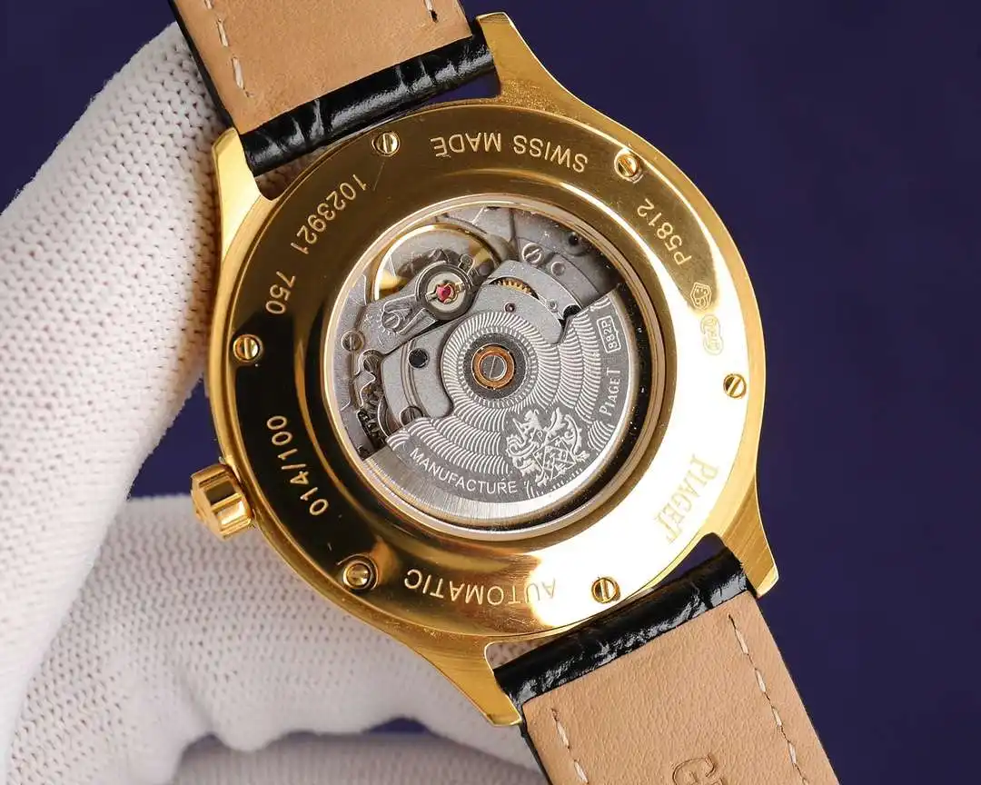 General Watches Piaget White 950 Gold 1000 Diamond +50 Watch view 3
