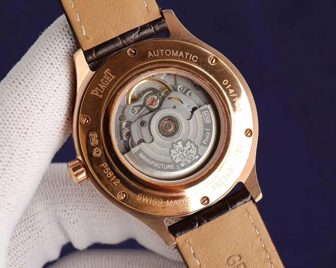 General Watches Piaget White 950 Gold 1000 Diamond +50 Watch view 4