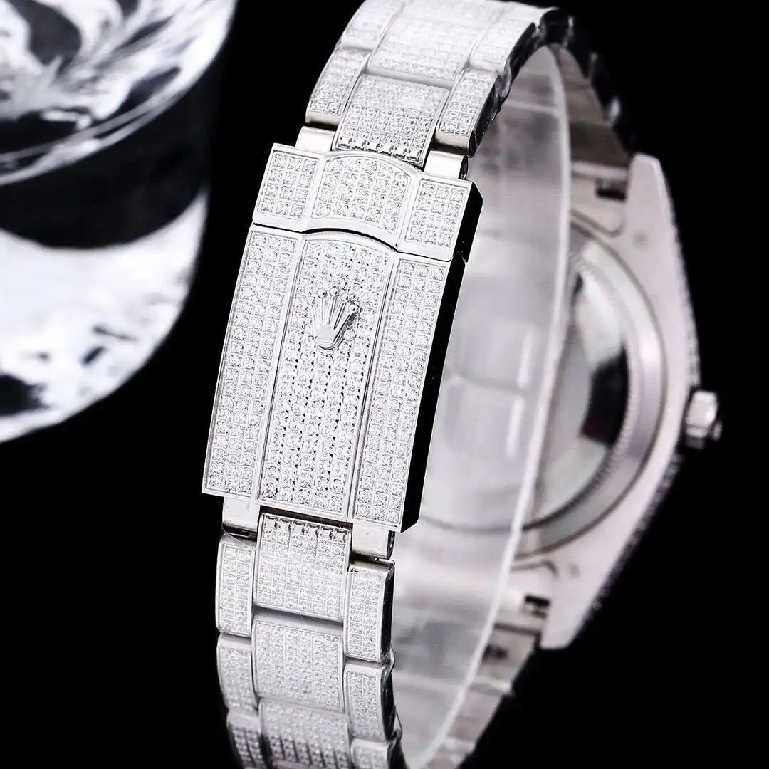General Watches Rolex watches men's watch with original fully automatic mechanical movement top 316 stainless steel case strap mineral super mirror diameter 41mm KK010500 view 2