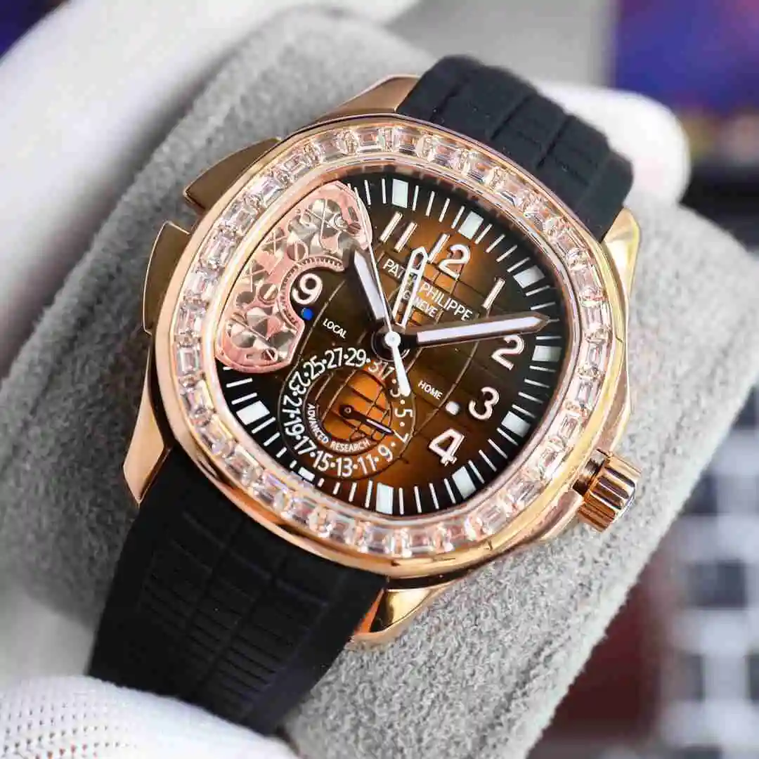 General Watches Patek Philippe Watch Men's Watch Paired with Original Fully Automatic Mechanical Movement Top Grade 316 Precision Steel Case Case with Mineral Super Strong Mirror Diameter 40mm KK013500 view 5