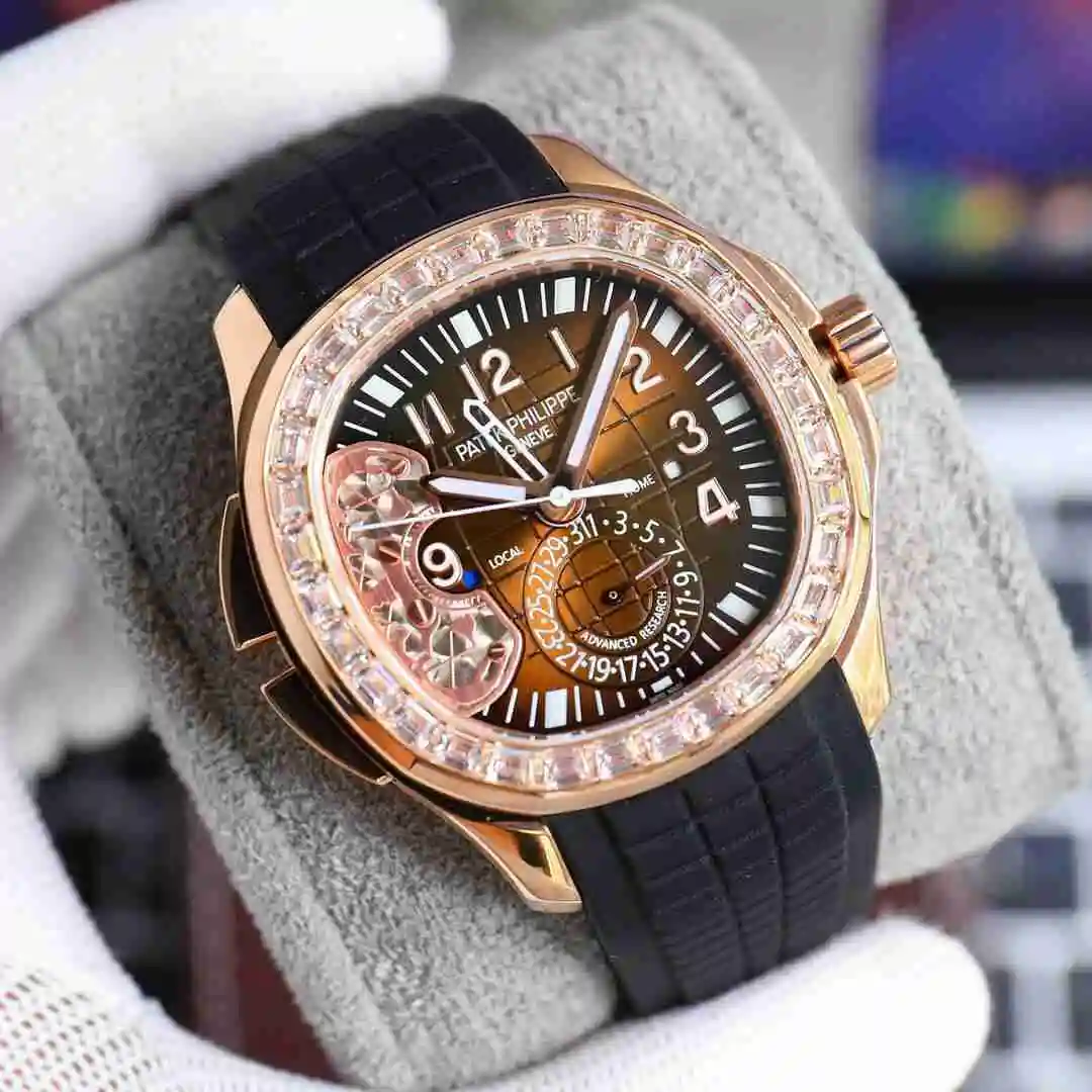 General Watches Patek Philippe Watch Men's Watch Paired with Original Fully Automatic Mechanical Movement Top Grade 316 Precision Steel Case Case with Mineral Super Strong Mirror Diameter 40mm KK013500 view 6