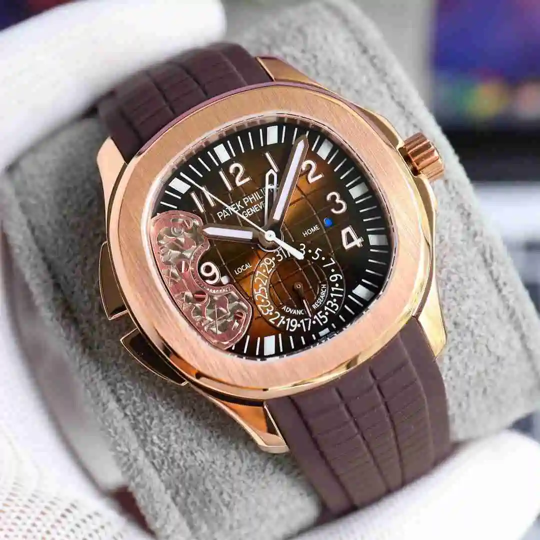 General Watches Patek Philippe Watch Men's Watch Paired with Original Fully Automatic Mechanical Movement Top Grade 316 Precision Steel Case Case with Mineral Super Strong Mirror Diameter 40mm KK013500 view 9