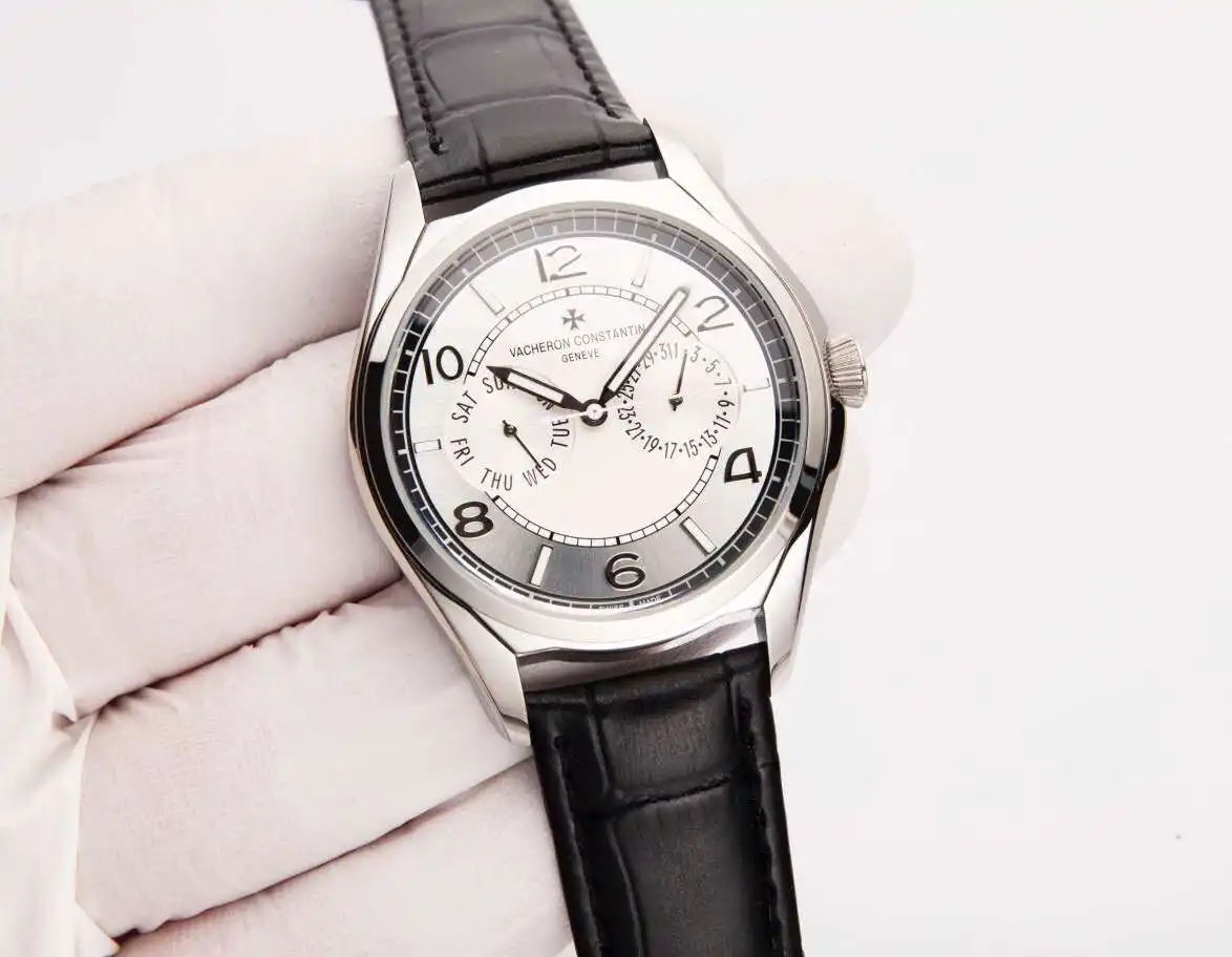 General Watches Vacheron Constantin @Denton watch men's watch with original fully automatic mechanical movement top 316 stainless steel case strap mineral super mirror diameter 41mm KK03250 1 view 6