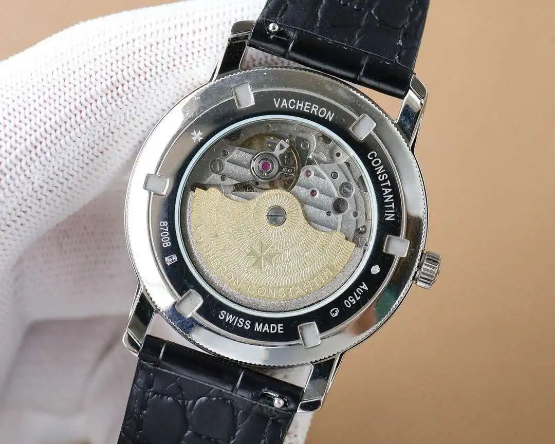 General Watches Watch Men's watch with original fully automatic mechanical movement, top-grade 316 stainless steel case and strap, mineral super mirror, diameter 41cm KK07850 2 view 2