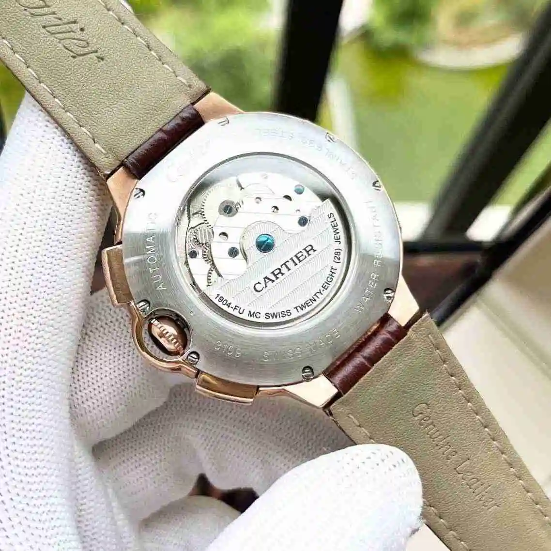 General Watches Cartier Watch Men's Watch Paired with Original Fully Automatic Mechanical Movement Top Grade 316 Precision Steel Case with Mineral Super Strong Mirror Diameter 44mm KK05250 5 view 3