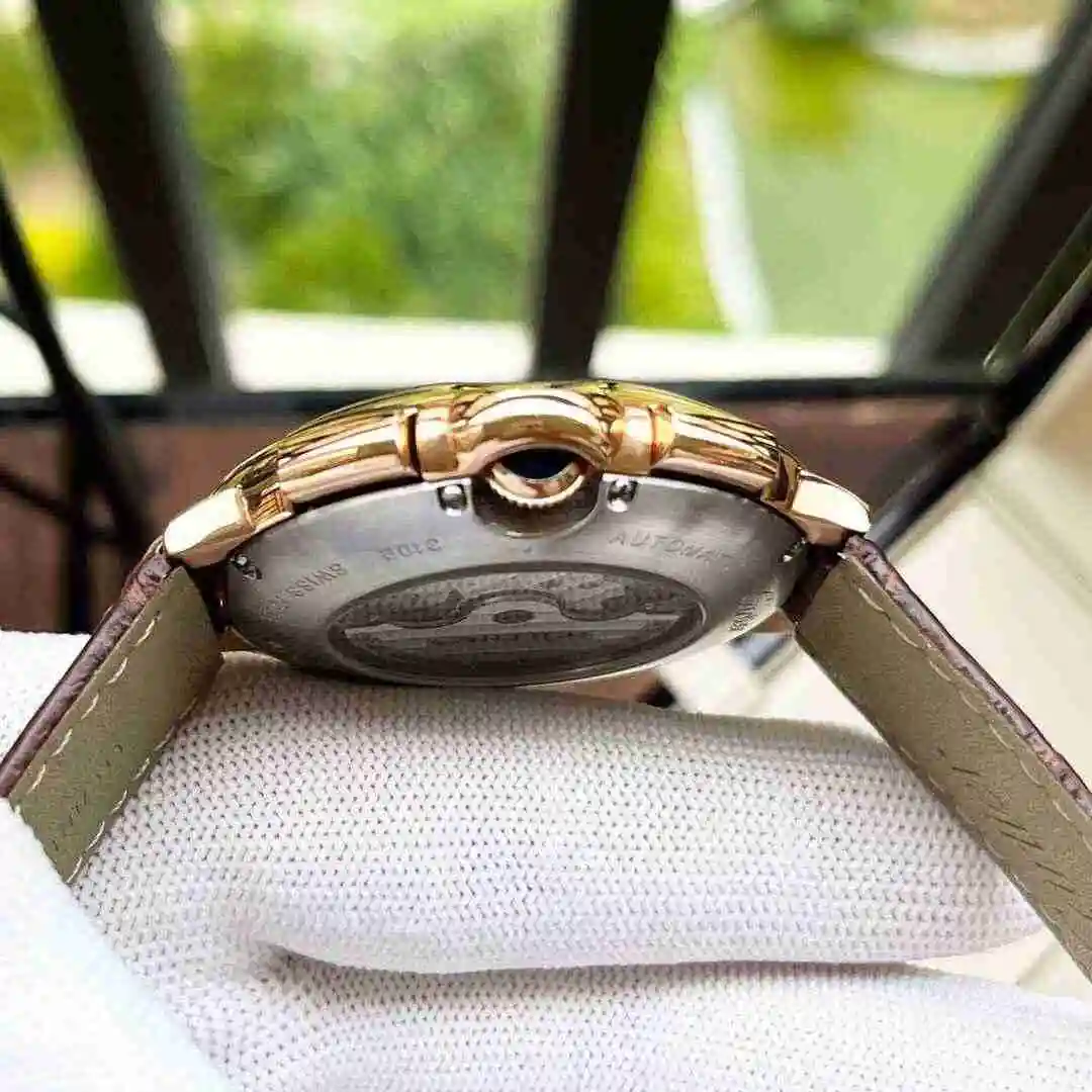 General Watches Cartier Watch Men's Watch Paired with Original Fully Automatic Mechanical Movement Top Grade 316 Precision Steel Case with Mineral Super Strong Mirror Diameter 44mm KK05250 5 view 4