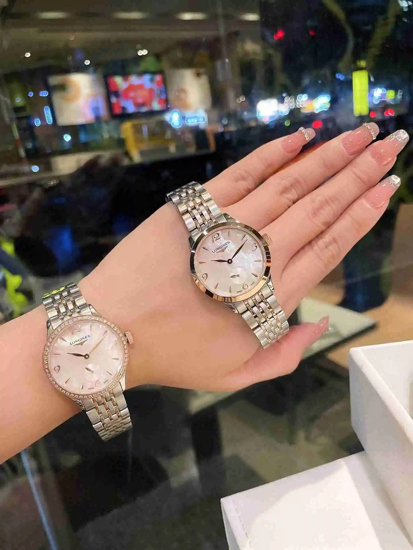 General Watches Longines Watch Women's Watch Paired with Original Fully Automatic Mechanical Movement Top Grade 316 Precision Steel Case with Mineral Super Strong Mirror Diameter 32mm KK02650 1 view 2