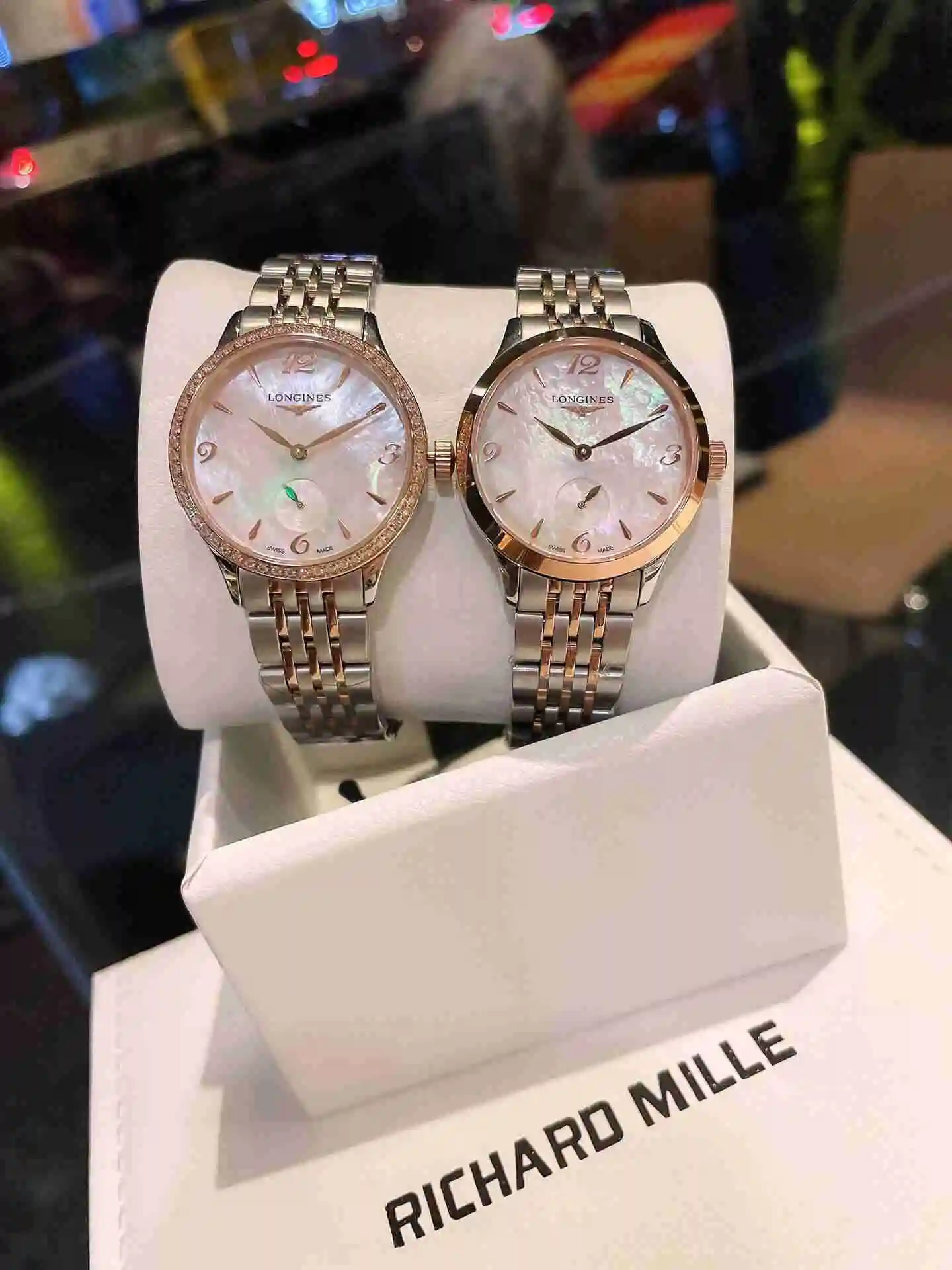 General Watches Longines Watch Women's Watch Paired with Original Fully Automatic Mechanical Movement Top Grade 316 Precision Steel Case with Mineral Super Strong Mirror Diameter 32mm KK02650 1 view 9