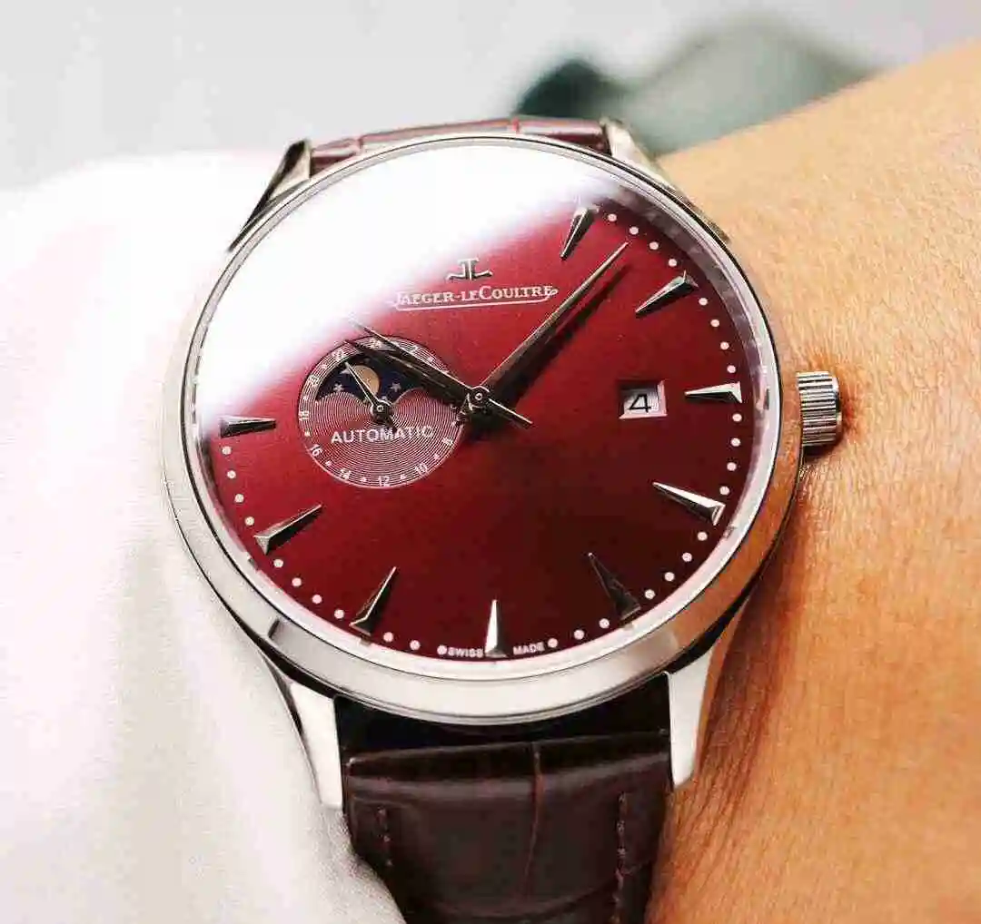 General Watches Jaeger-LeCoultre Jijia Watch Men's Watch Paired with Original Fully Automatic Mechanical Movement Top Grade 316 Precision Steel Case with Mineral Super Strong Mirror Diameter 40mm kk06350 view 5