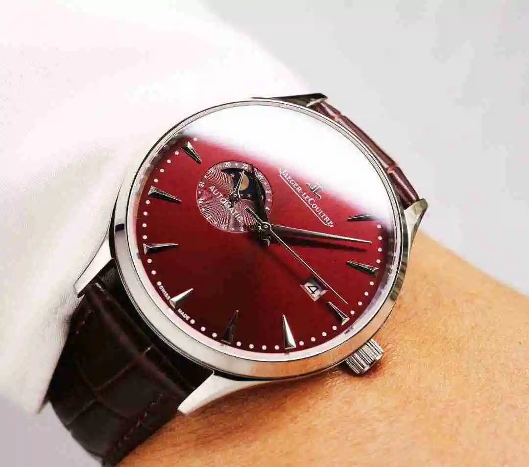 General Watches Jaeger-LeCoultre Jijia Watch Men's Watch Paired with Original Fully Automatic Mechanical Movement Top Grade 316 Precision Steel Case with Mineral Super Strong Mirror Diameter 40mm kk06350 view 7