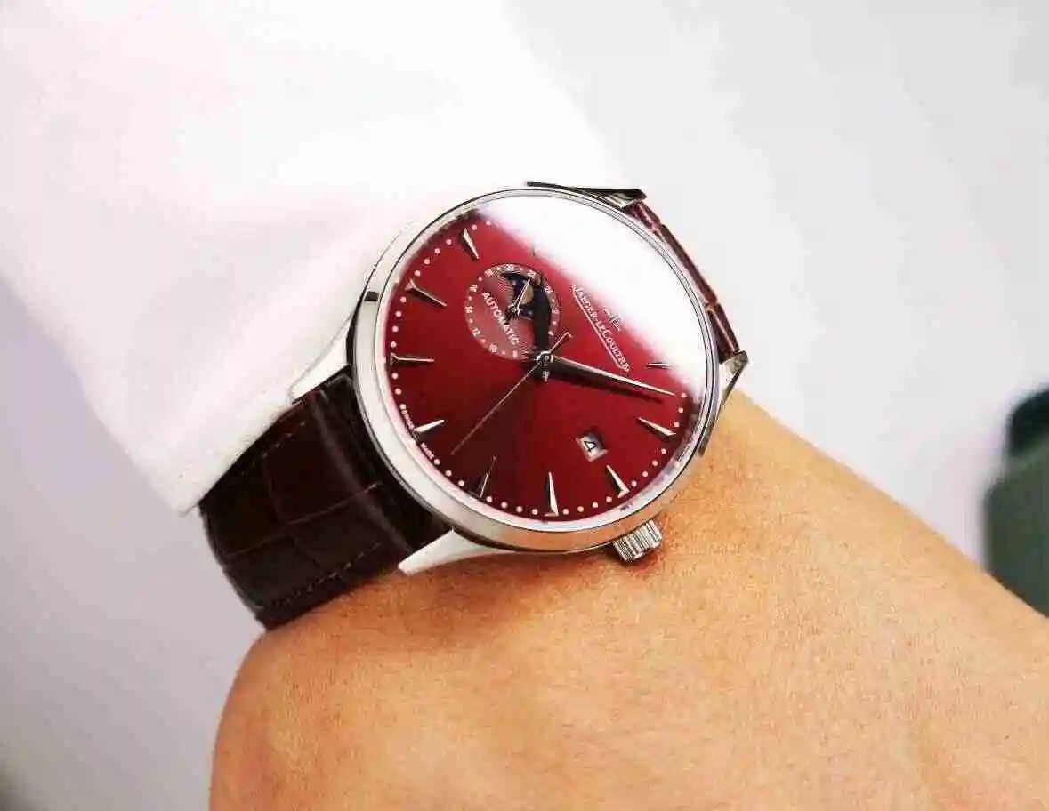 General Watches Jaeger-LeCoultre Jijia Watch Men's Watch Paired with Original Fully Automatic Mechanical Movement Top Grade 316 Precision Steel Case with Mineral Super Strong Mirror Diameter 40mm kk06350 view 8