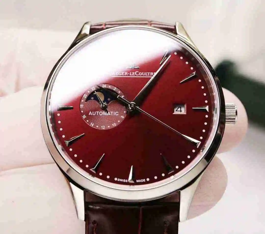 General Watches Jaeger-LeCoultre Jijia Watch Men's Watch Paired with Original Fully Automatic Mechanical Movement Top Grade 316 Precision Steel Case with Mineral Super Strong Mirror Diameter 40mm kk06350 view 9