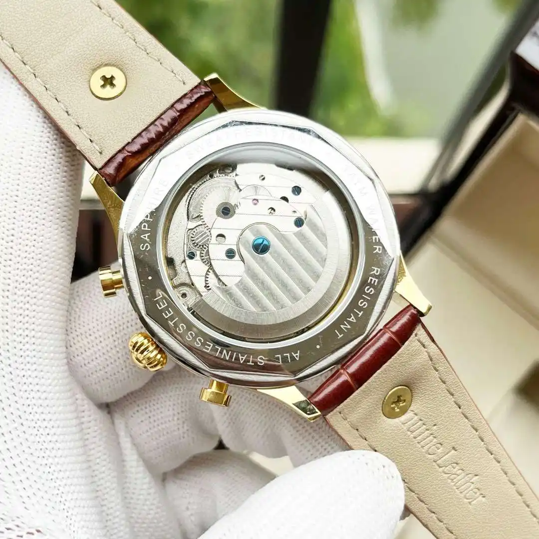 General Watches Watch, men's watch with original fully automatic mechanical movement, top-grade 316 stainless steel case and strap, mineral super mirror, diameter 42mm KK05250 view 3