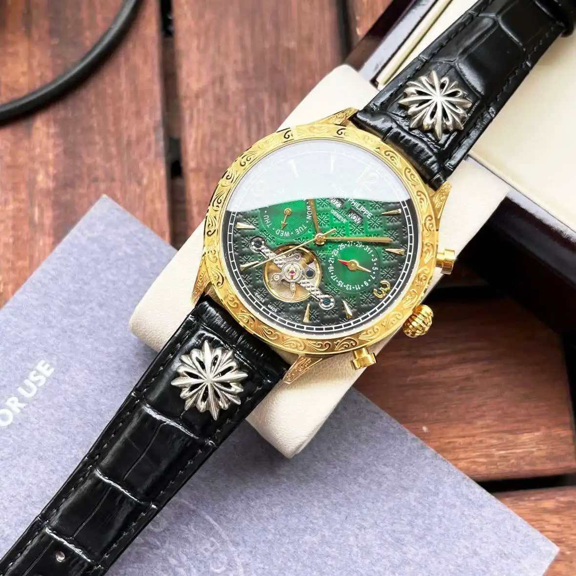 General Watches Watch, men's watch with original fully automatic mechanical movement, top-grade 316 stainless steel case and strap, mineral super mirror, diameter 42mm KK05250 view 4