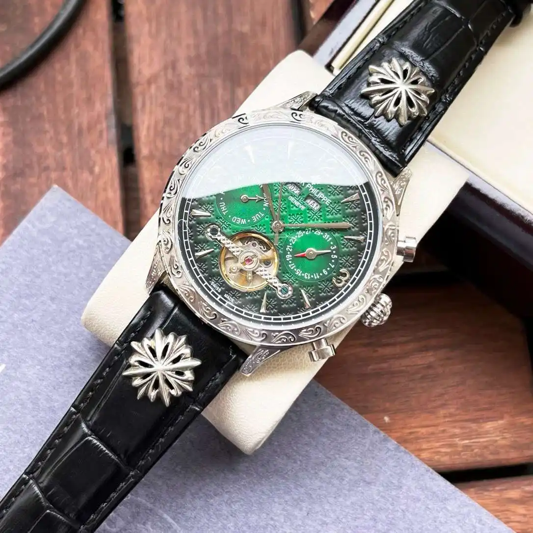 General Watches Watch, men's watch with original fully automatic mechanical movement, top-grade 316 stainless steel case and strap, mineral super mirror, diameter 42mm KK05250 view 5