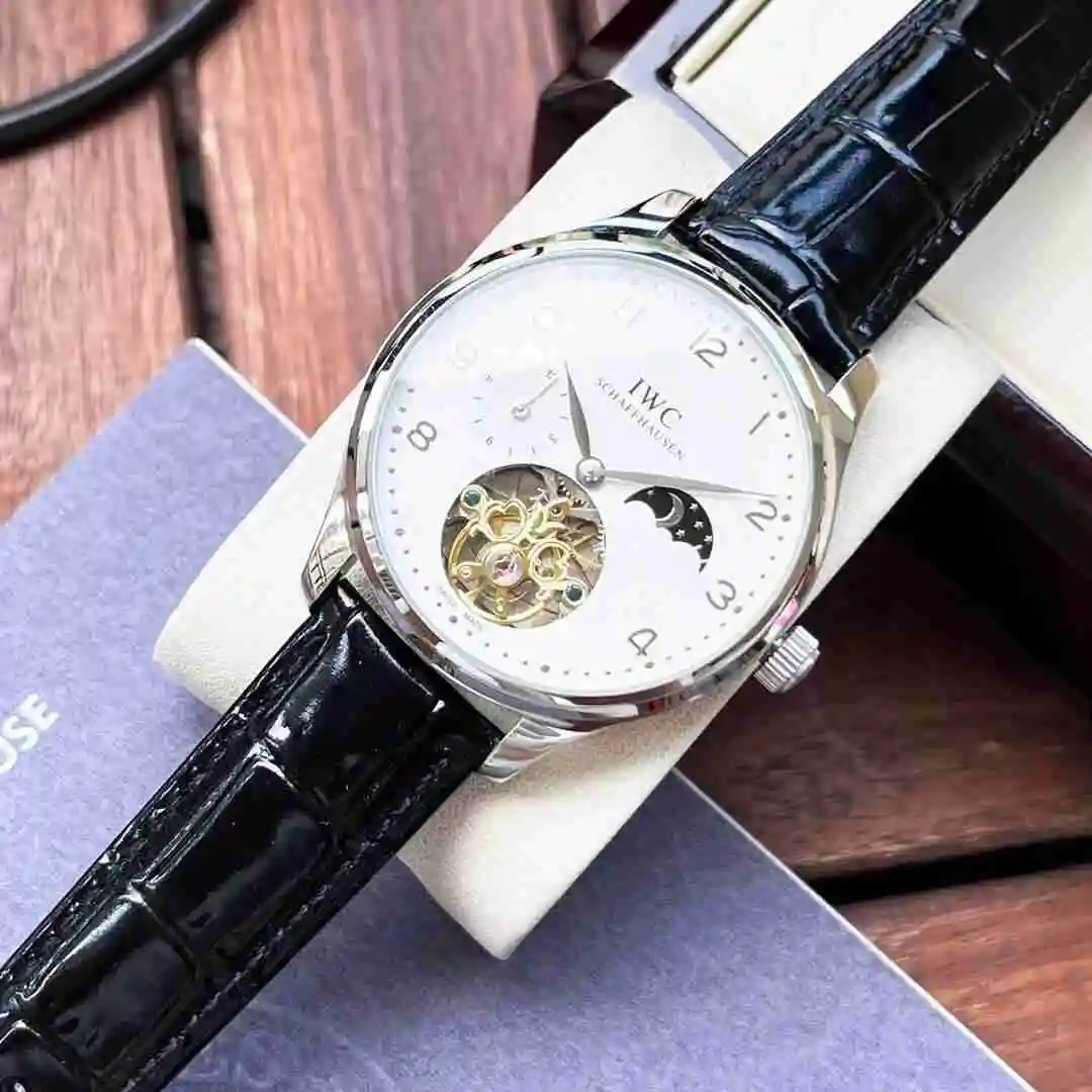 General Watches IWC Wanguo Watch Men's Watch Paired with Original Fully Automatic Mechanical Movement Top Grade 316 Precision Steel Case with Mineral Super Strong Mirror Diameter 42mm KK05350 1 view 5