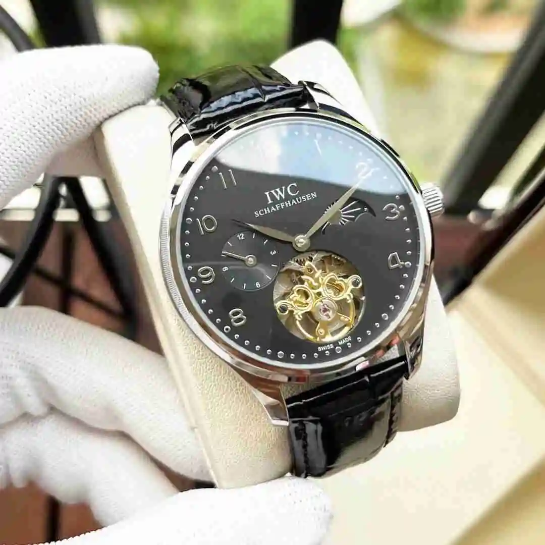 General Watches IWC Wanguo Watch Men's Watch Paired with Original Fully Automatic Mechanical Movement Top Grade 316 Precision Steel Case with Mineral Super Strong Mirror Diameter 42mm KK05350 1 view 6