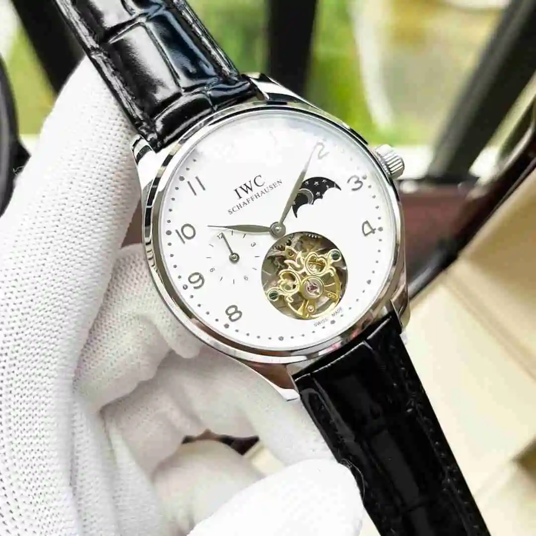 General Watches IWC Wanguo Watch Men's Watch Paired with Original Fully Automatic Mechanical Movement Top Grade 316 Precision Steel Case with Mineral Super Strong Mirror Diameter 42mm KK05350 1 view 8
