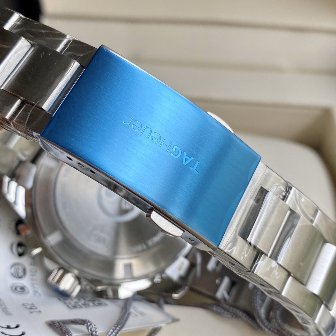 TAG Heuer Aquaracer Stainless Steel Quartz 43mm Watch view 4