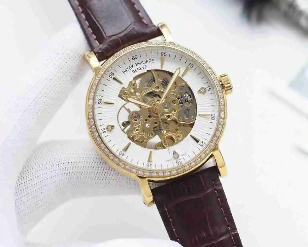 General Watches Patek Philippe Watch Men's Watch Paired with Original Fully Automatic Mechanical Movement Top Grade 316 Precision Steel Case Case with Mineral Super Strong Mirror Diameter 42mm KK04650 view 6