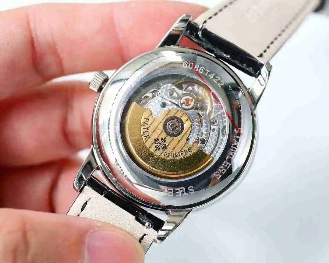 General Watches Patek Philippe Watch Men's Watch Paired with Original Fully Automatic Mechanical Movement Top Grade 316 Precision Steel Case Case with Mineral Super Strong Mirror Diameter 40mm kk09800 view 3