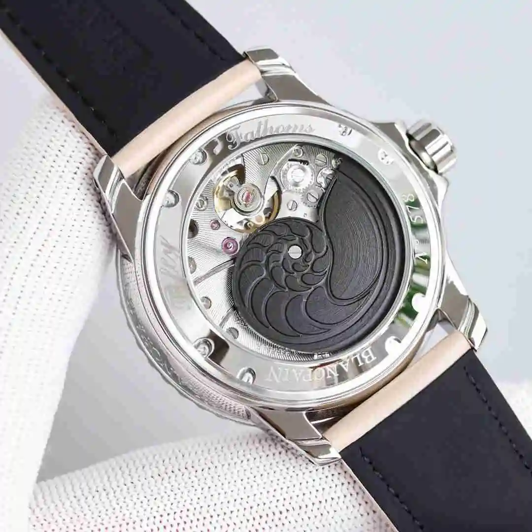 General Watches Bao Po Watch Men's Watch Paired with Original Fully Automatic Mechanical Movement, Top Grade 316 Precision Steel Case with Mineral Super Strong Mirror Diameter 45mm KK010500 view 4