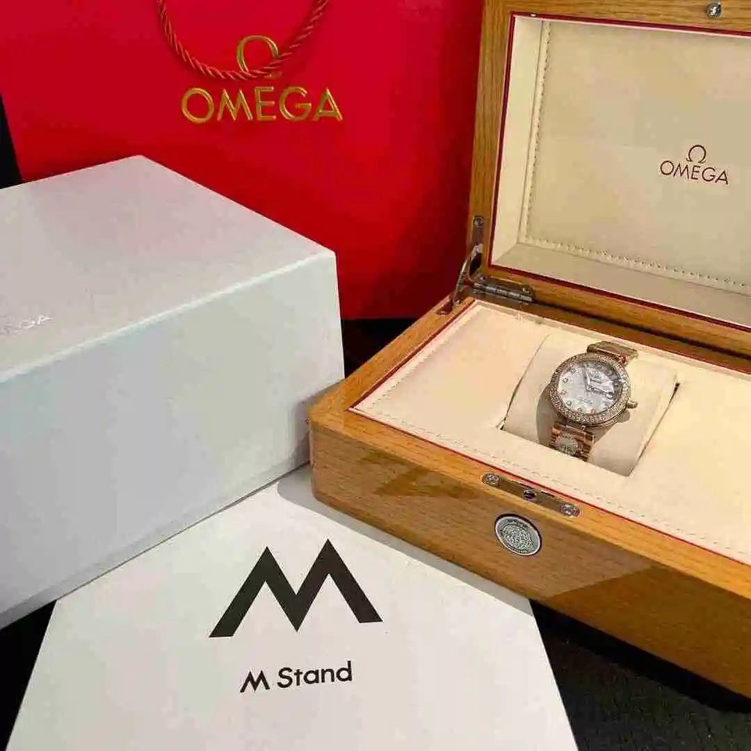 General Watches Omega Watch Women's Watch Paired with Original Fully Automatic Mechanical Movement Top Grade 316 Precision Steel Case with Mineral Super Strong Mirror Diameter 30mm KK03050 1 view 3