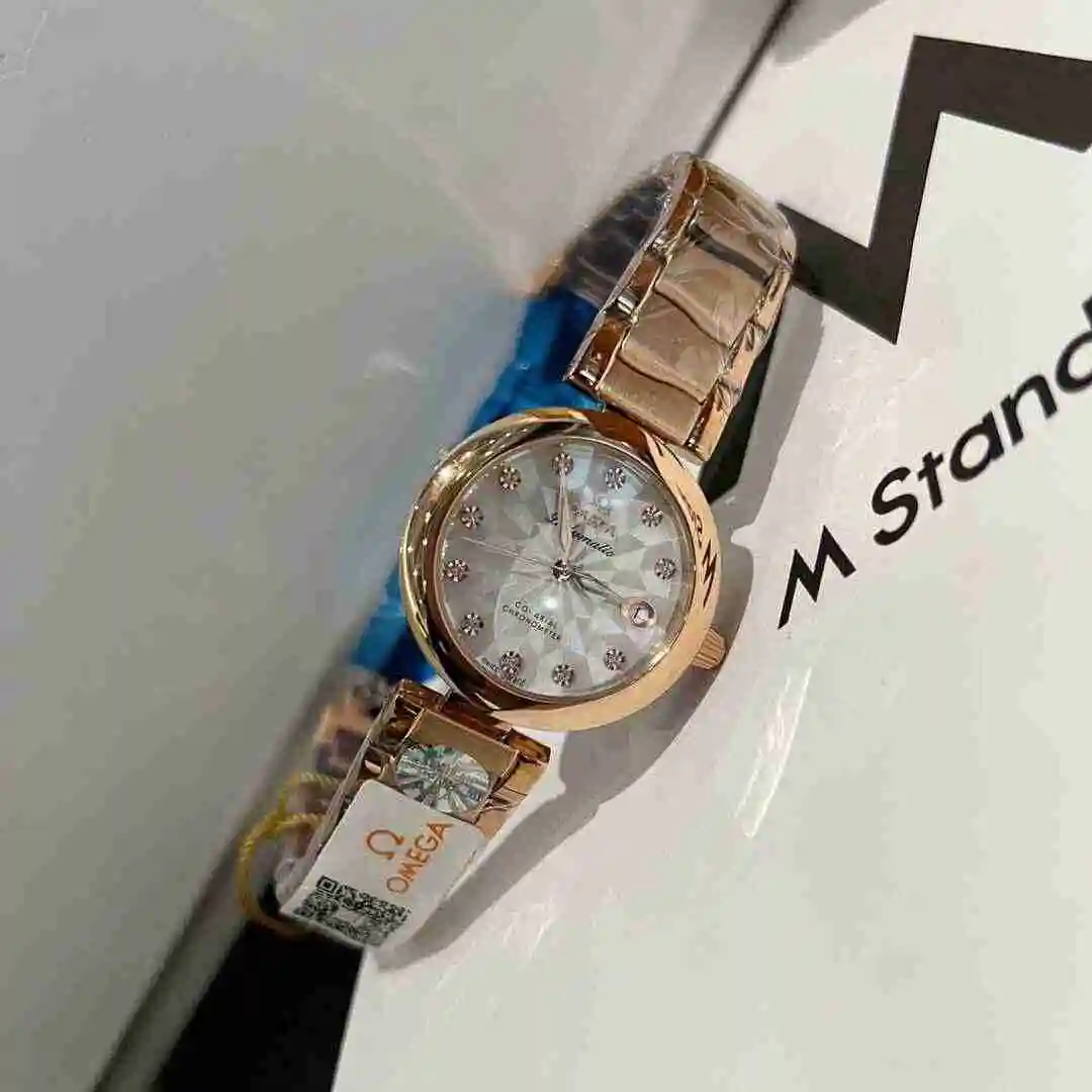 General Watches Omega Watch Women's Watch Paired with Original Fully Automatic Mechanical Movement Top Grade 316 Precision Steel Case with Mineral Super Strong Mirror Diameter 30mm KK03050 1 view 4