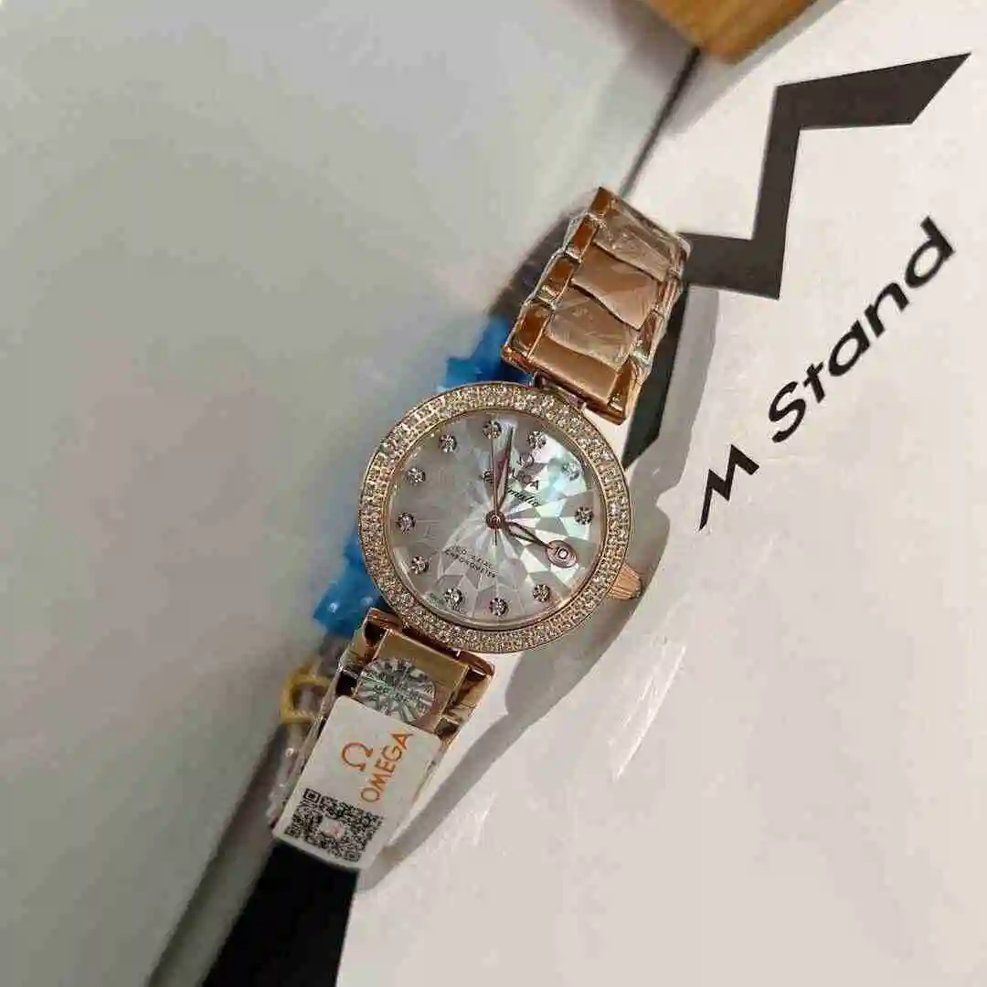 General Watches Omega Watch Women's Watch Paired with Original Fully Automatic Mechanical Movement Top Grade 316 Precision Steel Case with Mineral Super Strong Mirror Diameter 30mm KK03050 1 view 7