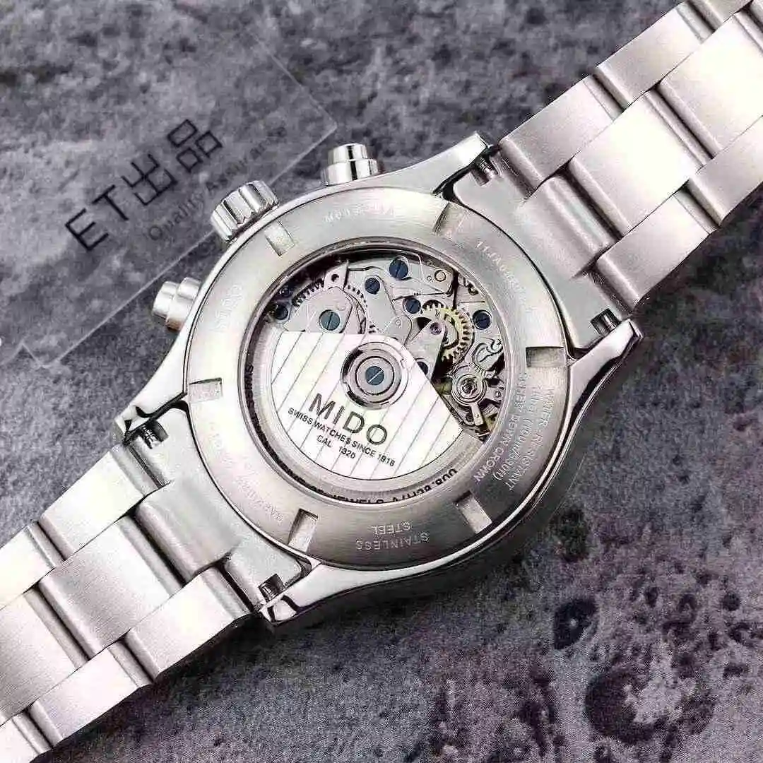 General Watches Meidu White 0 Gold+50 Steel+50 Watch view 3