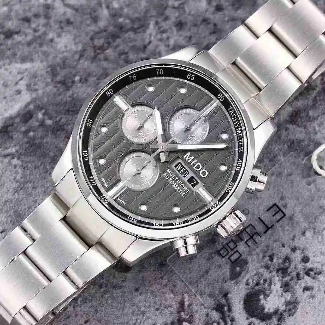 General Watches Meidu White 0 Gold+50 Steel+50 Watch view 8