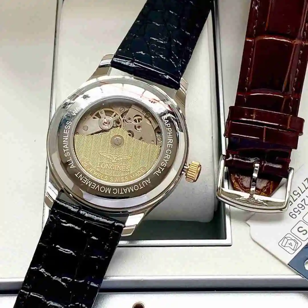 General Watches Longines Watch Men's Watch Paired with Original Fully Automatic Mechanical Movement Top Grade 316 Precision Steel Case with Mineral Super Strong Mirror Diameter 40mm KK04550 3 view 2