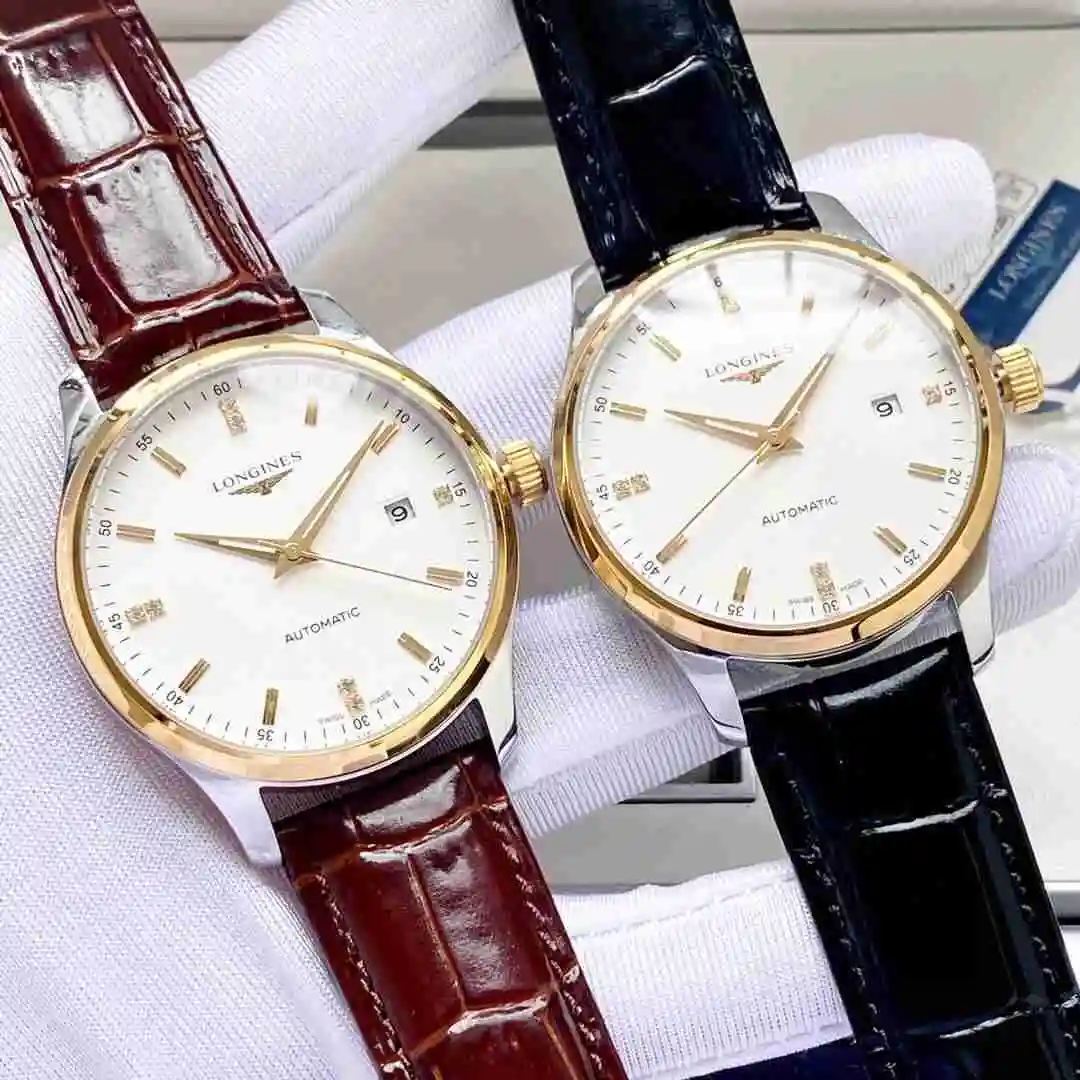 General Watches Longines Watch Men's Watch Paired with Original Fully Automatic Mechanical Movement Top Grade 316 Precision Steel Case with Mineral Super Strong Mirror Diameter 40mm KK04550 3 view 3