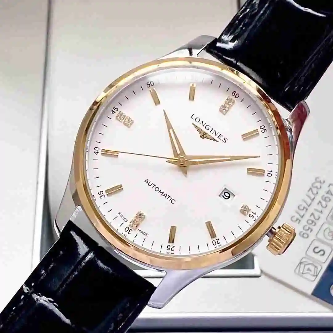 General Watches Longines Watch Men's Watch Paired with Original Fully Automatic Mechanical Movement Top Grade 316 Precision Steel Case with Mineral Super Strong Mirror Diameter 40mm KK04550 3 view 4