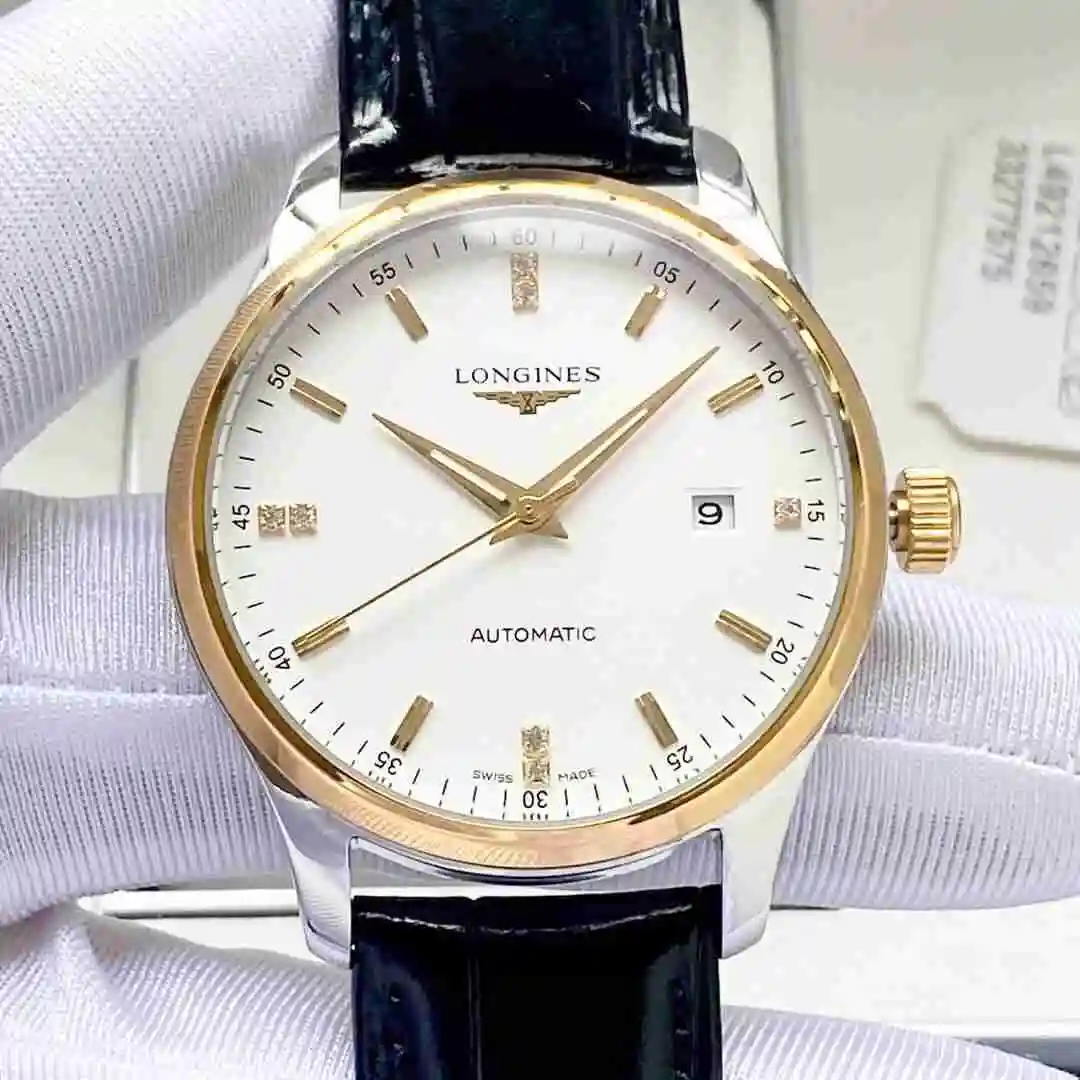 General Watches Longines Watch Men's Watch Paired with Original Fully Automatic Mechanical Movement Top Grade 316 Precision Steel Case with Mineral Super Strong Mirror Diameter 40mm KK04550 3 view 5