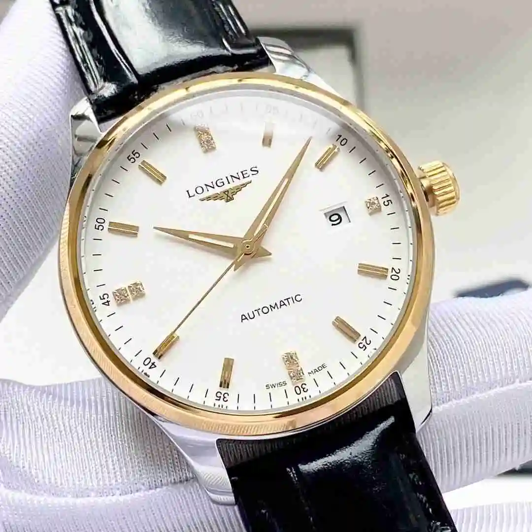 General Watches Longines Watch Men's Watch Paired with Original Fully Automatic Mechanical Movement Top Grade 316 Precision Steel Case with Mineral Super Strong Mirror Diameter 40mm KK04550 3 view 6