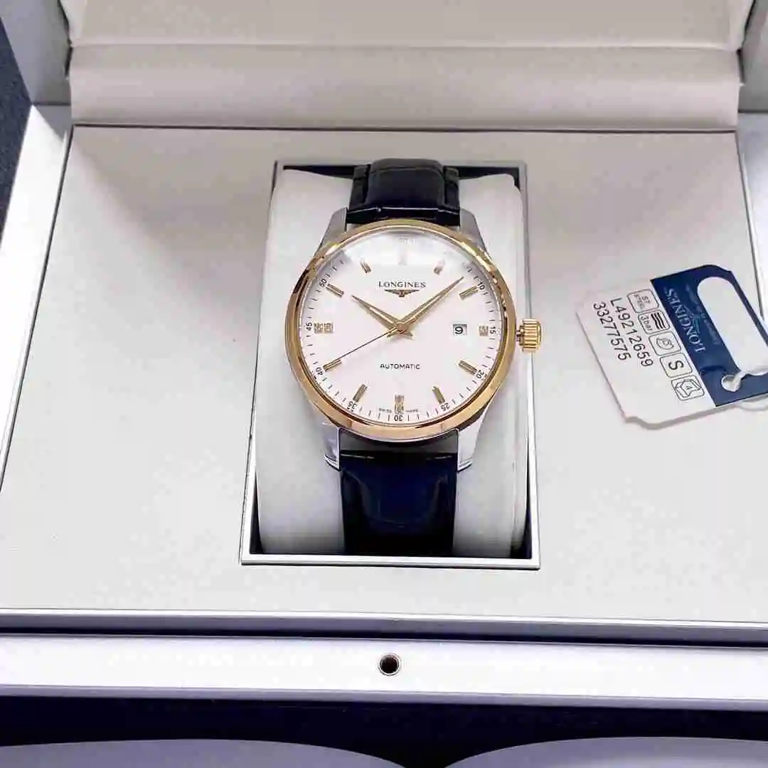 General Watches Longines Watch Men's Watch Paired with Original Fully Automatic Mechanical Movement Top Grade 316 Precision Steel Case with Mineral Super Strong Mirror Diameter 40mm KK04550 3 view 7