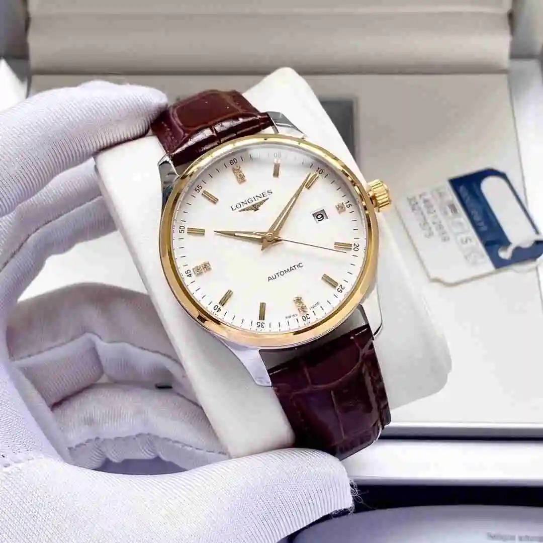 General Watches Longines Watch Men's Watch Paired with Original Fully Automatic Mechanical Movement Top Grade 316 Precision Steel Case with Mineral Super Strong Mirror Diameter 40mm KK04550 3 view 9