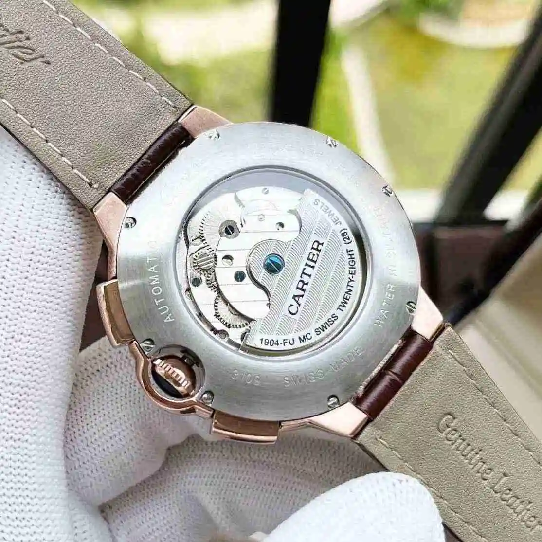 General Watches Cartier Watch Men's Watch Paired with Original Fully Automatic Mechanical Movement Top Grade 316 Precision Steel Case with Mineral Super Strong Mirror Diameter 44mm KK05250 1 view 3