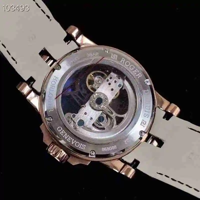 General Watches Roger Duby White 430 Rose Black 450 Watch view 3