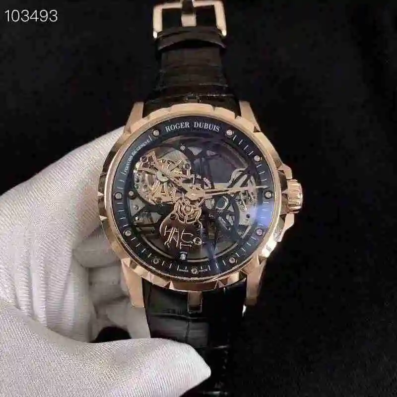 General Watches Roger Duby White 430 Rose Black 450 Watch view 5