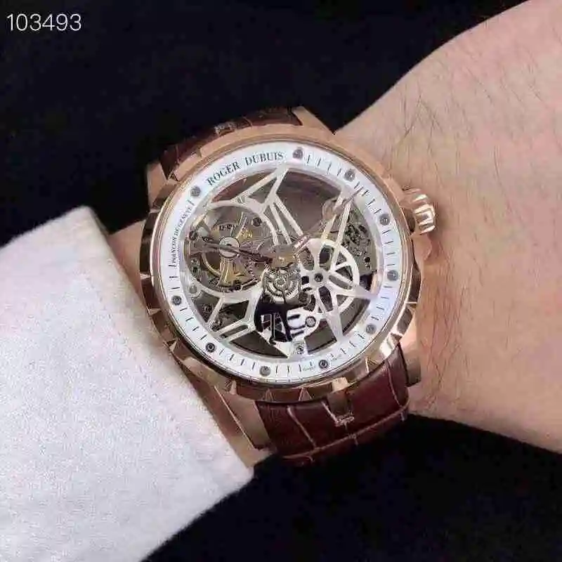 General Watches Roger Duby White 430 Rose Black 450 Watch view 7
