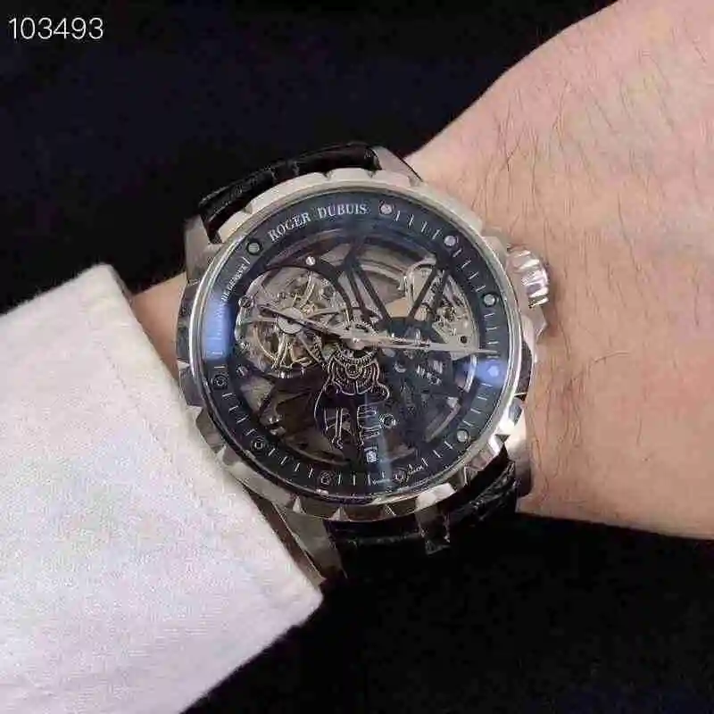General Watches Roger Duby White 430 Rose Black 450 Watch view 8