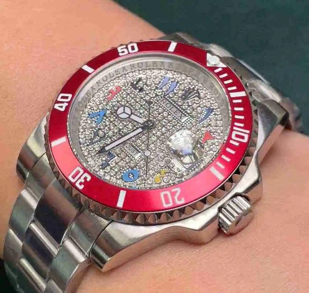 General Watches Rolex Watch Men's Watch Paired with Original Fully Automatic Mechanical Movement Top Grade 316 Precision Steel Case with Mineral Super Strong Mirror Diameter 40mm KK05250 view 7