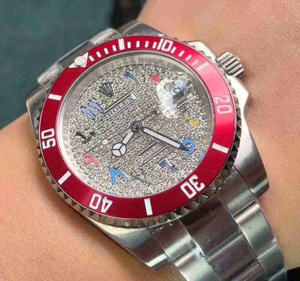 General Watches Rolex Watch Men's Watch Paired with Original Fully Automatic Mechanical Movement Top Grade 316 Precision Steel Case with Mineral Super Strong Mirror Diameter 40mm KK05250 view 9