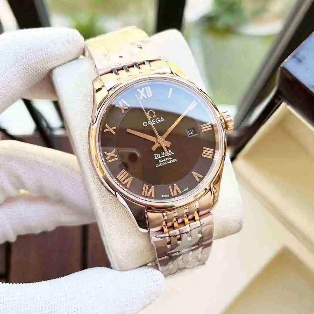 General Watches Omega Watch Men's Watch Paired with Original Fully Automatic Mechanical Movement Top Grade 316 Precision Steel Case with Mineral Super Strong Mirror Diameter 40mm KK05800 1 view 6